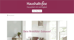 Desktop Screenshot of haushaltsfee.org