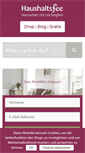 Mobile Screenshot of haushaltsfee.org